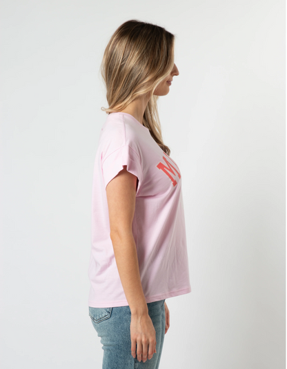 Cuff Sleeve T-Shirt - Malibu Candy - Stella + Gemma
