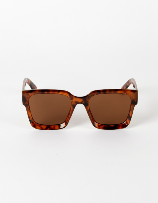 Fashion Sunglasses (Carmel) - Beige/Tort Arm - Stella + Gemma