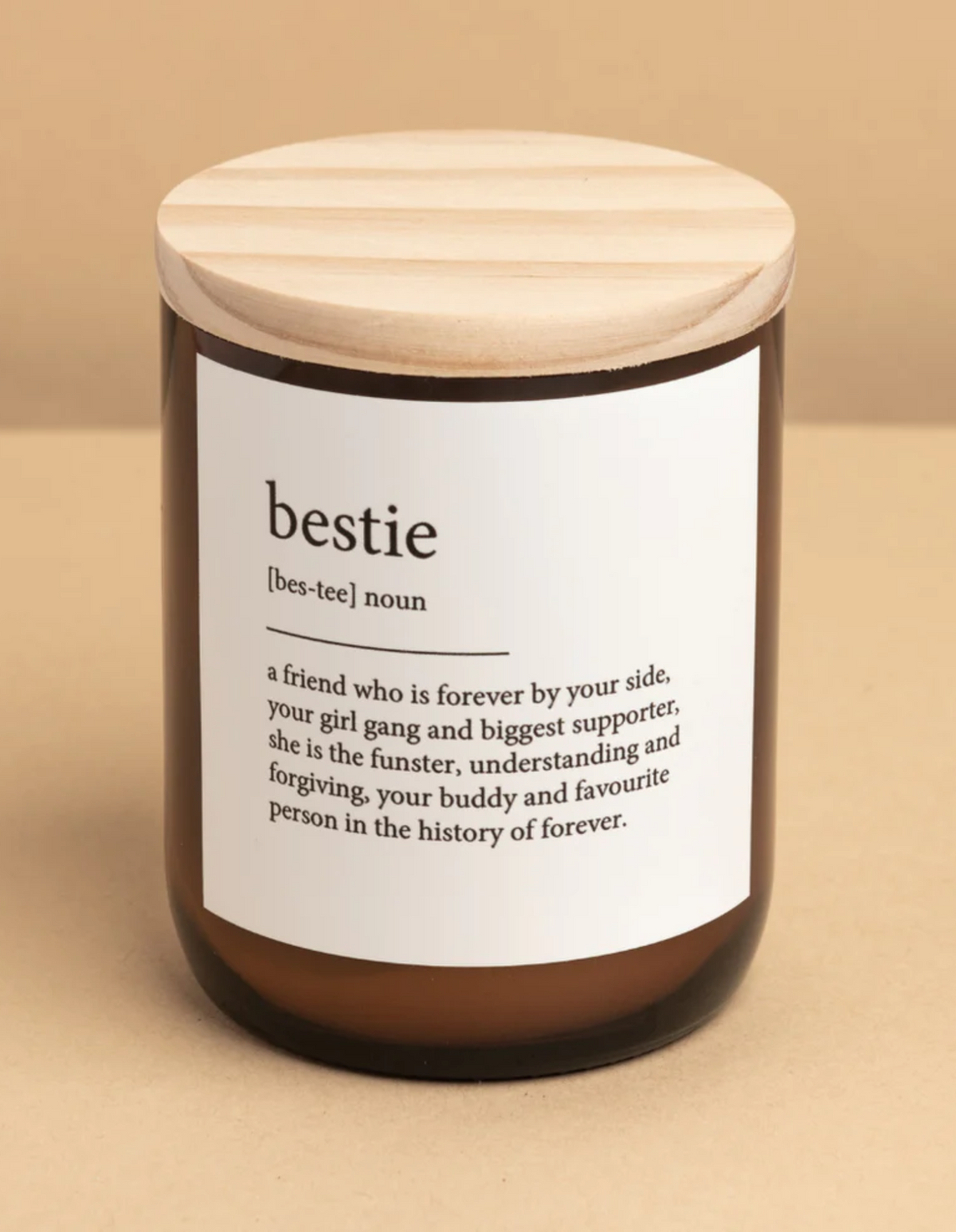 Dictionary Meaning Candle - Bestie - The Commonfolk Collective