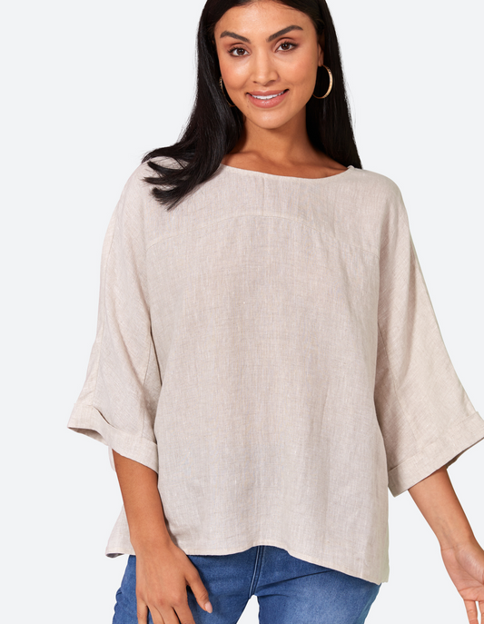 Studio Relaxed Top - Tusk - Eb&Ive