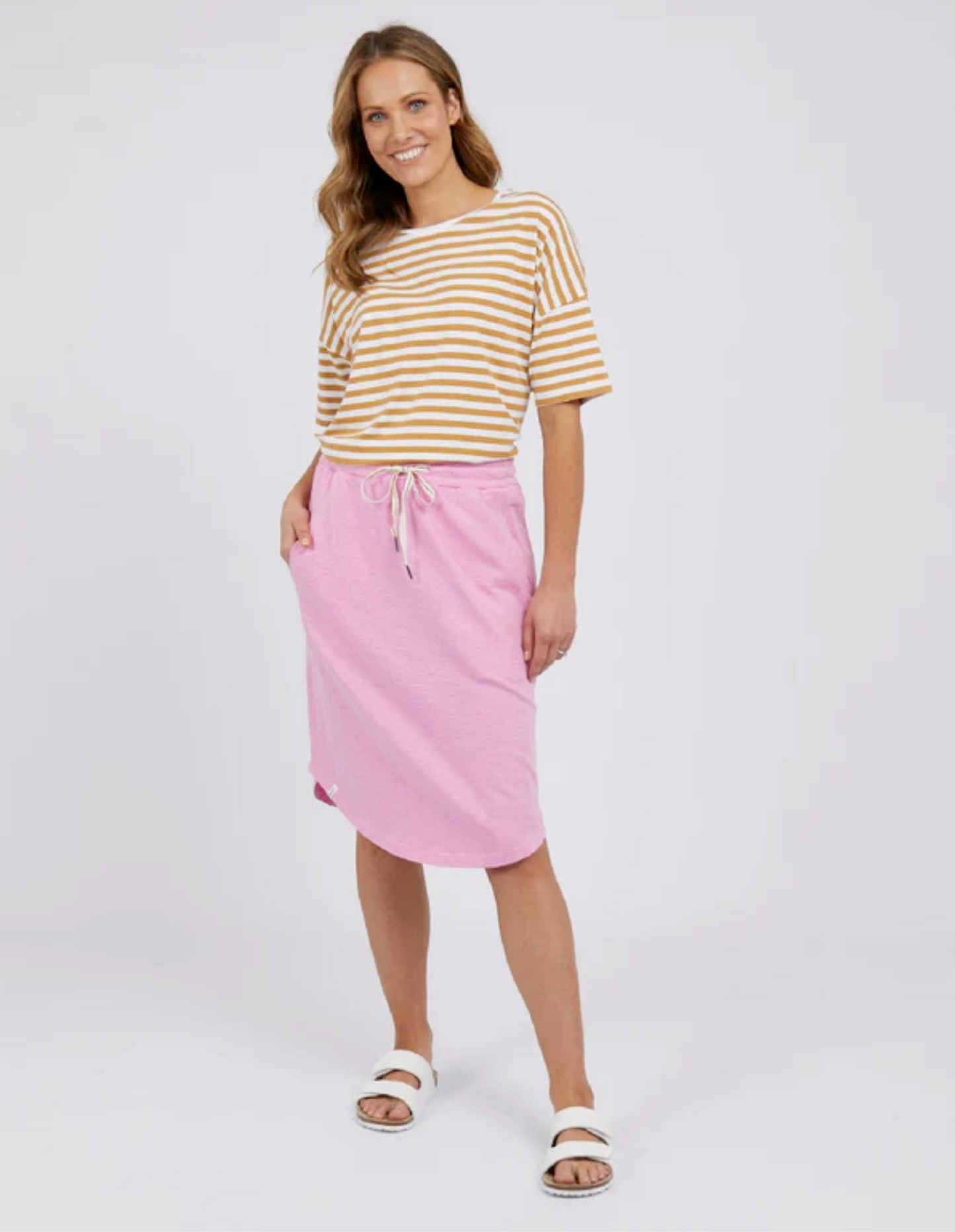 Fundamental Isla Skirt - Sherbet Pink - Elm Lifestyle