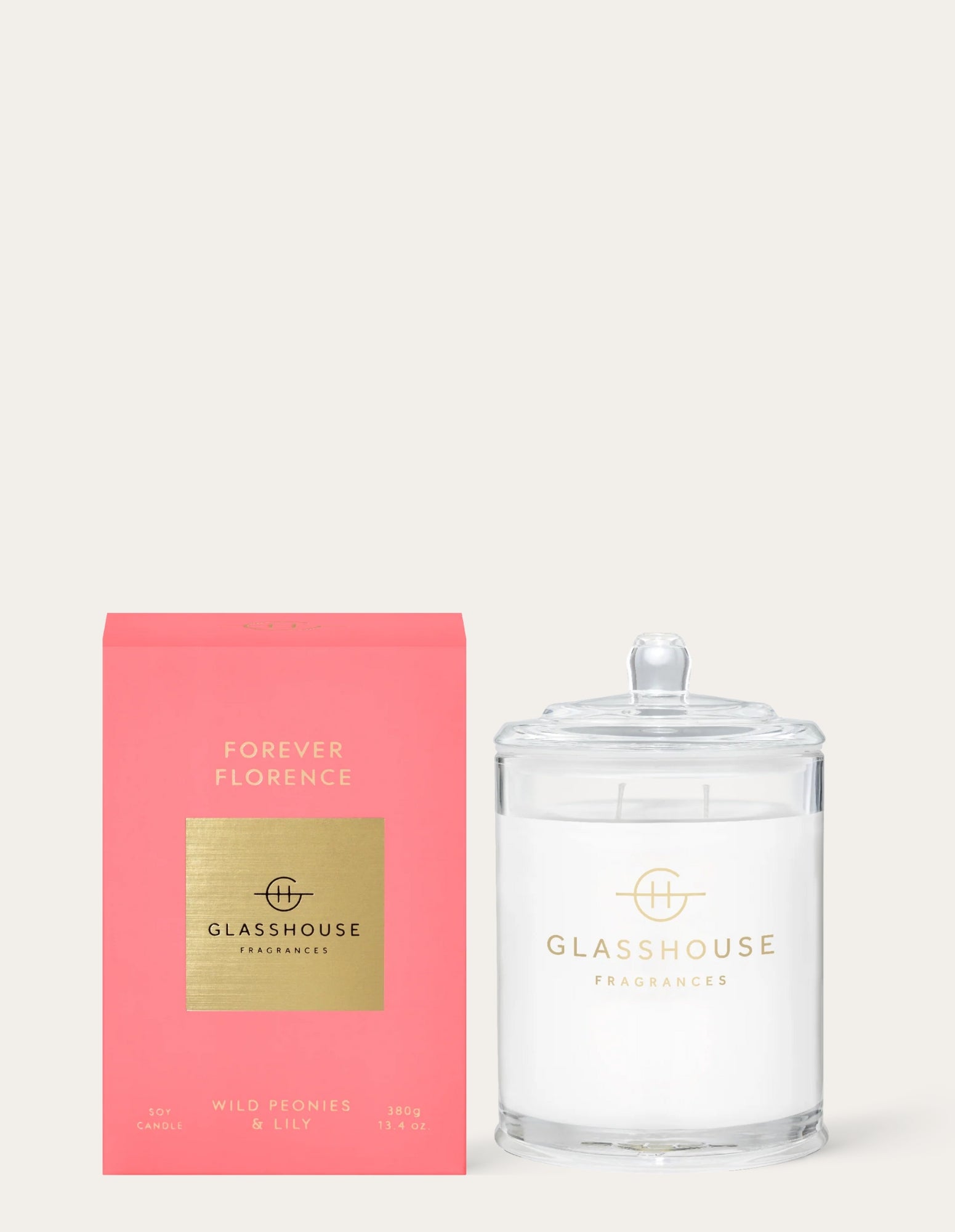 Candle 380g - Forever Florence - Glasshouse Fragrances