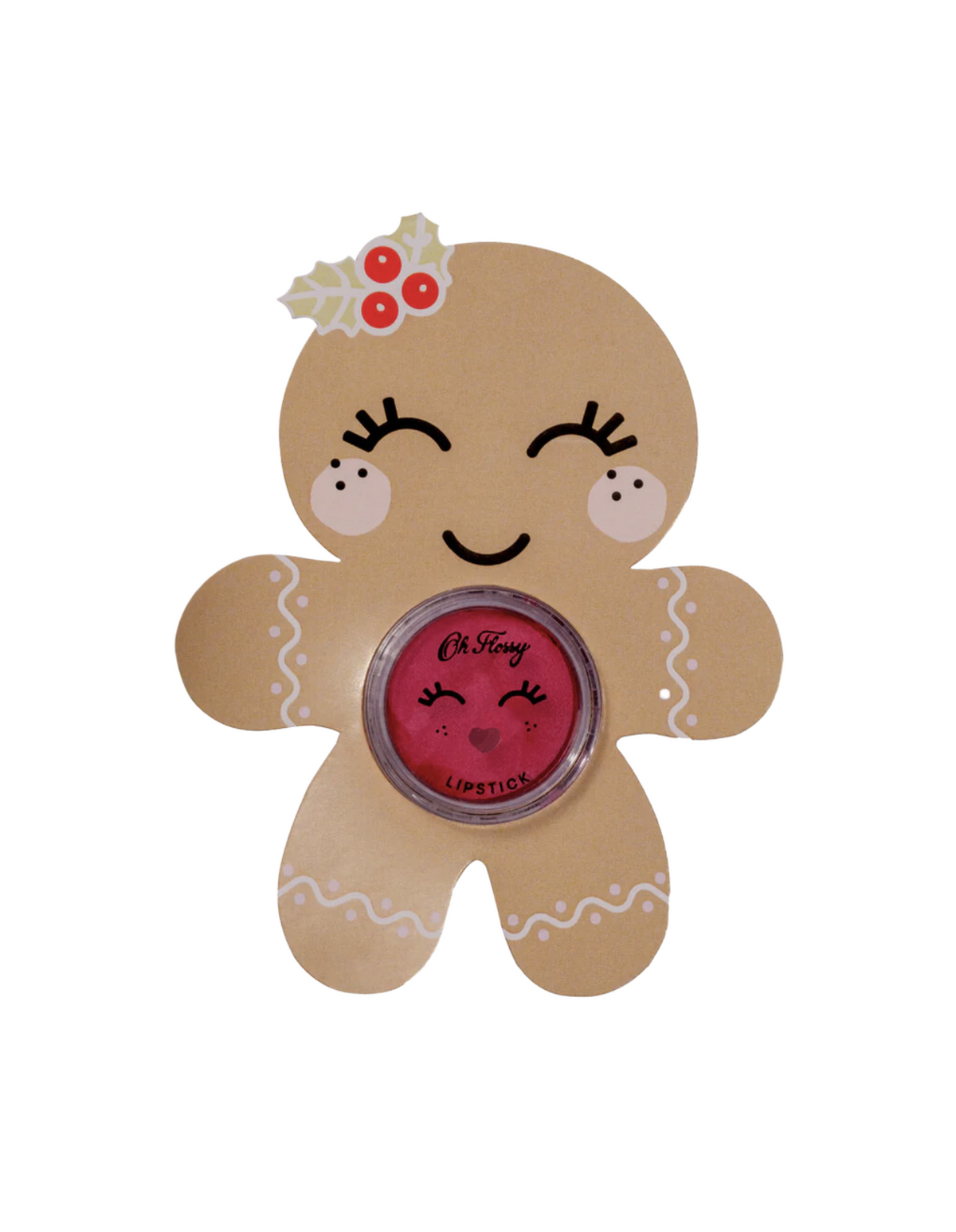 Xmas - Lipstick Gingerbread Girl - Oh Flossy