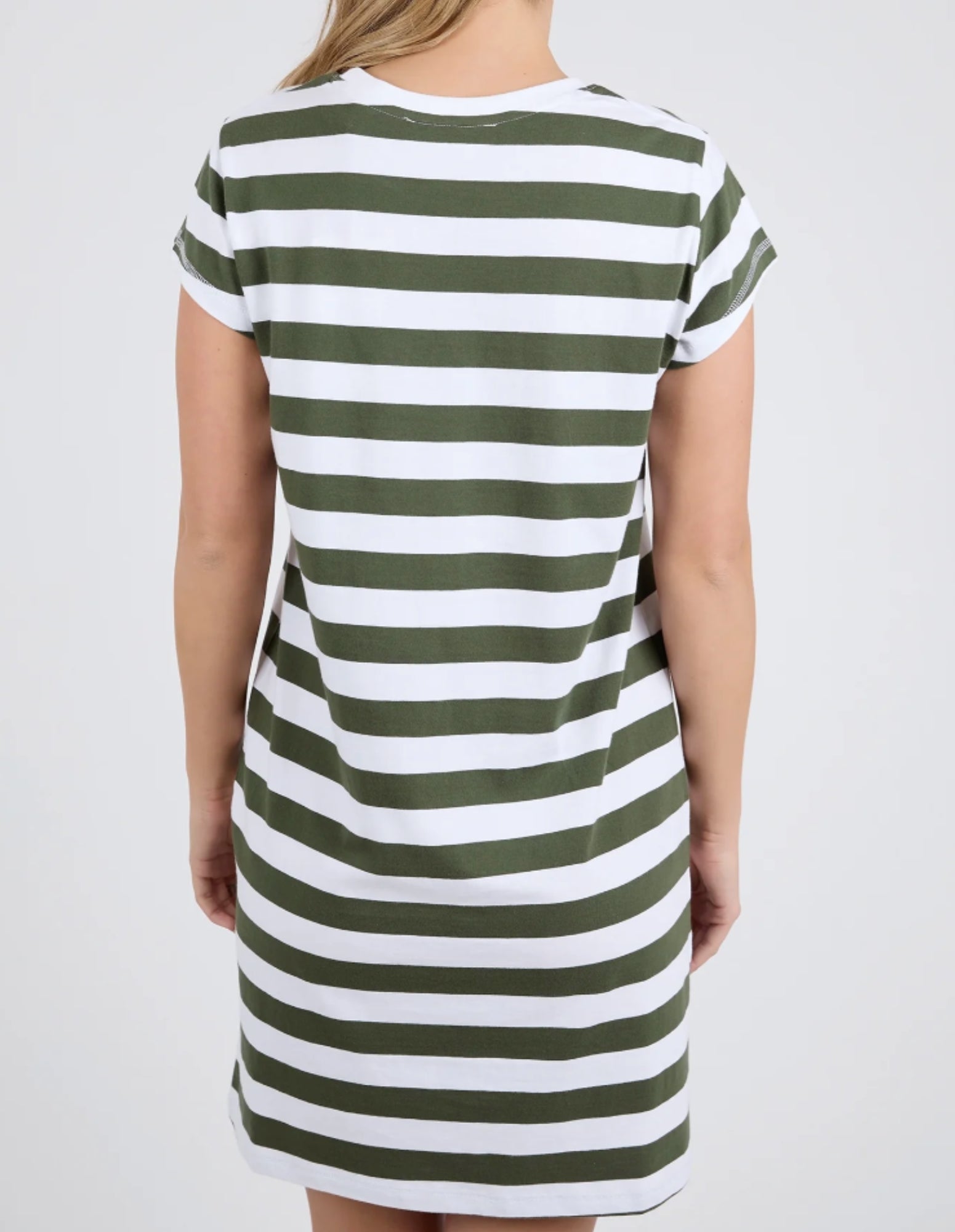 Signature Stripe Tee Dress Foxwood FUDGE Gifts Home Lifestyle