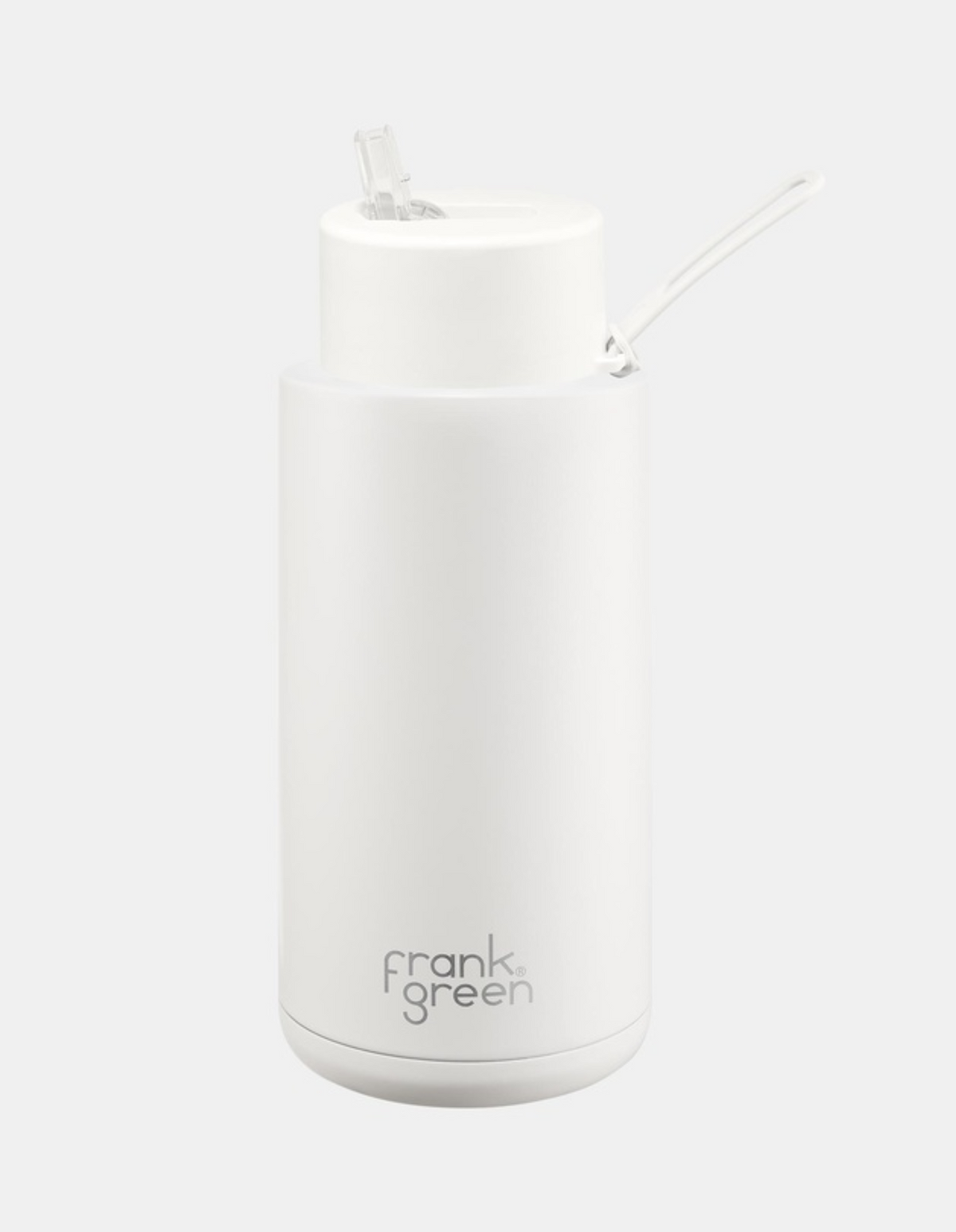 34 oz Reusable Bottle with Straw Lid - Cloud - Frank Green
