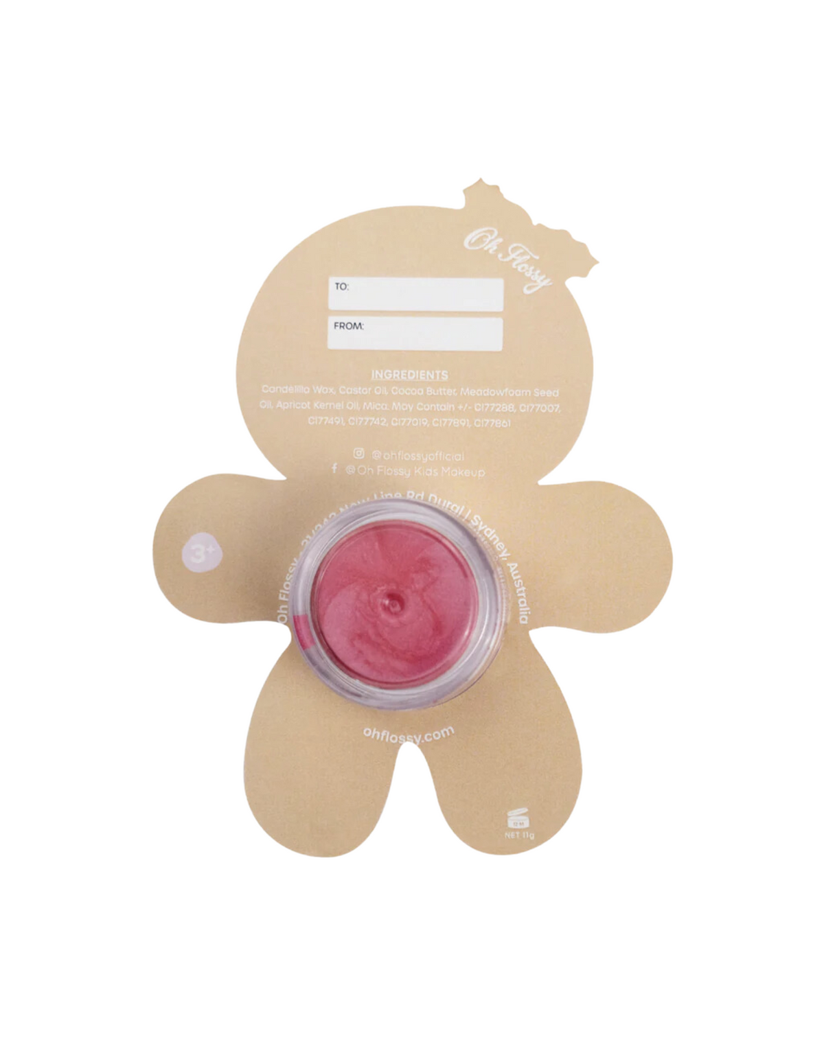 Xmas - Lipstick Gingerbread Girl - Oh Flossy