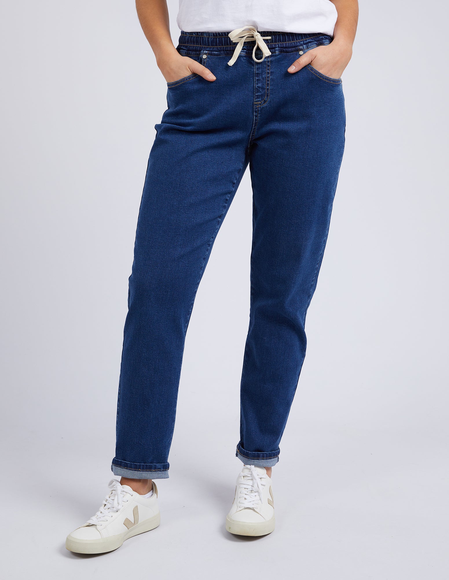 Juliette Jogger Jean Blue Foxwood FUDGE Gifts Home Lifestyle