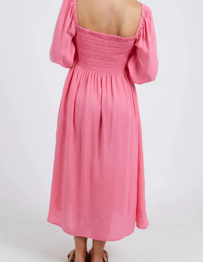 Dusk Midi Dress - Pink Lemonade - Elm Lifestyle