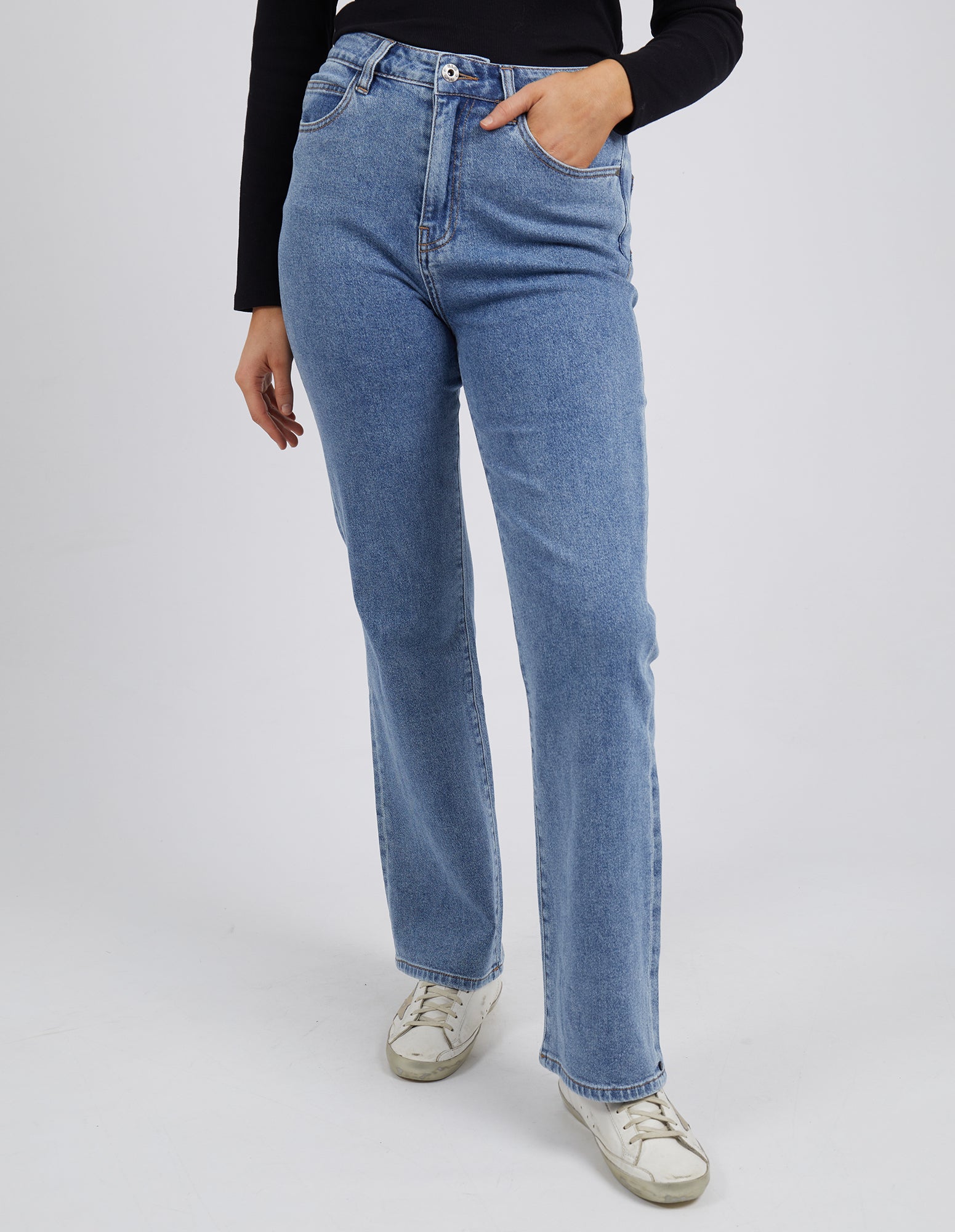 Clara Boot Leg Jean Blue Elm Lifestyle FUDGE Gifts Home Lifestyle