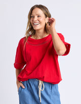 Abagail Top - Poppy - Elm Lifestyle