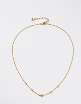 Amy Mini Necklace - Gold - Zafino
