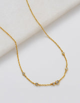 Amy Mini Necklace - Gold - Zafino