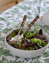 Bahama Bamboo Salad Server Set - Madras Link