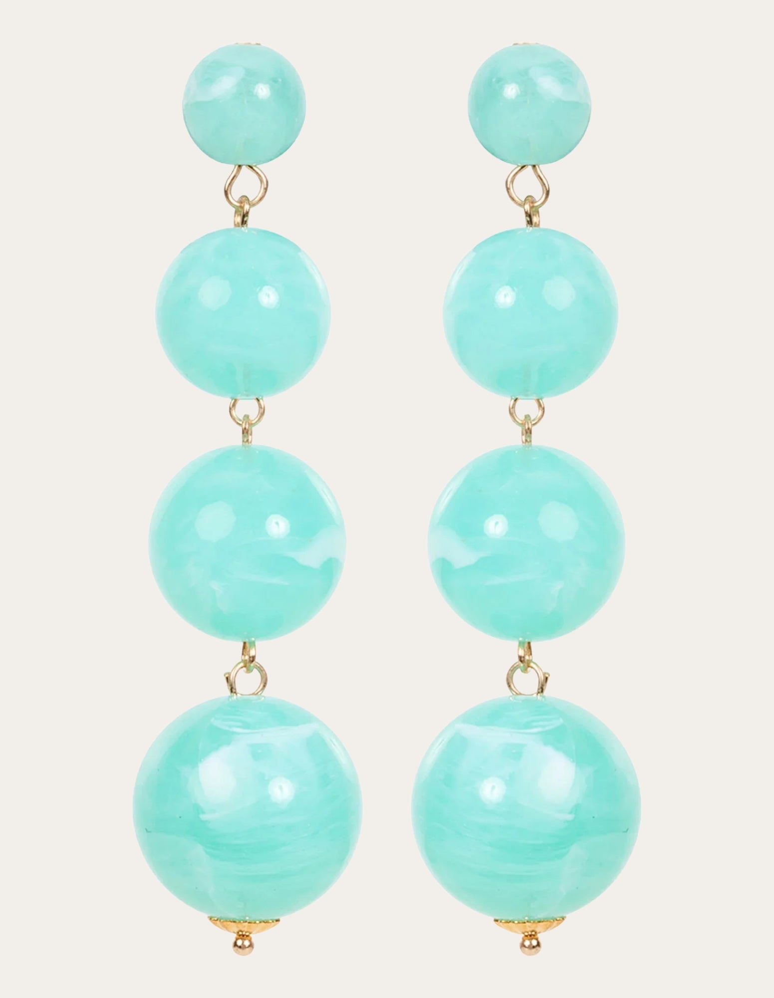 Baja Bead Earring - Mint- Haven