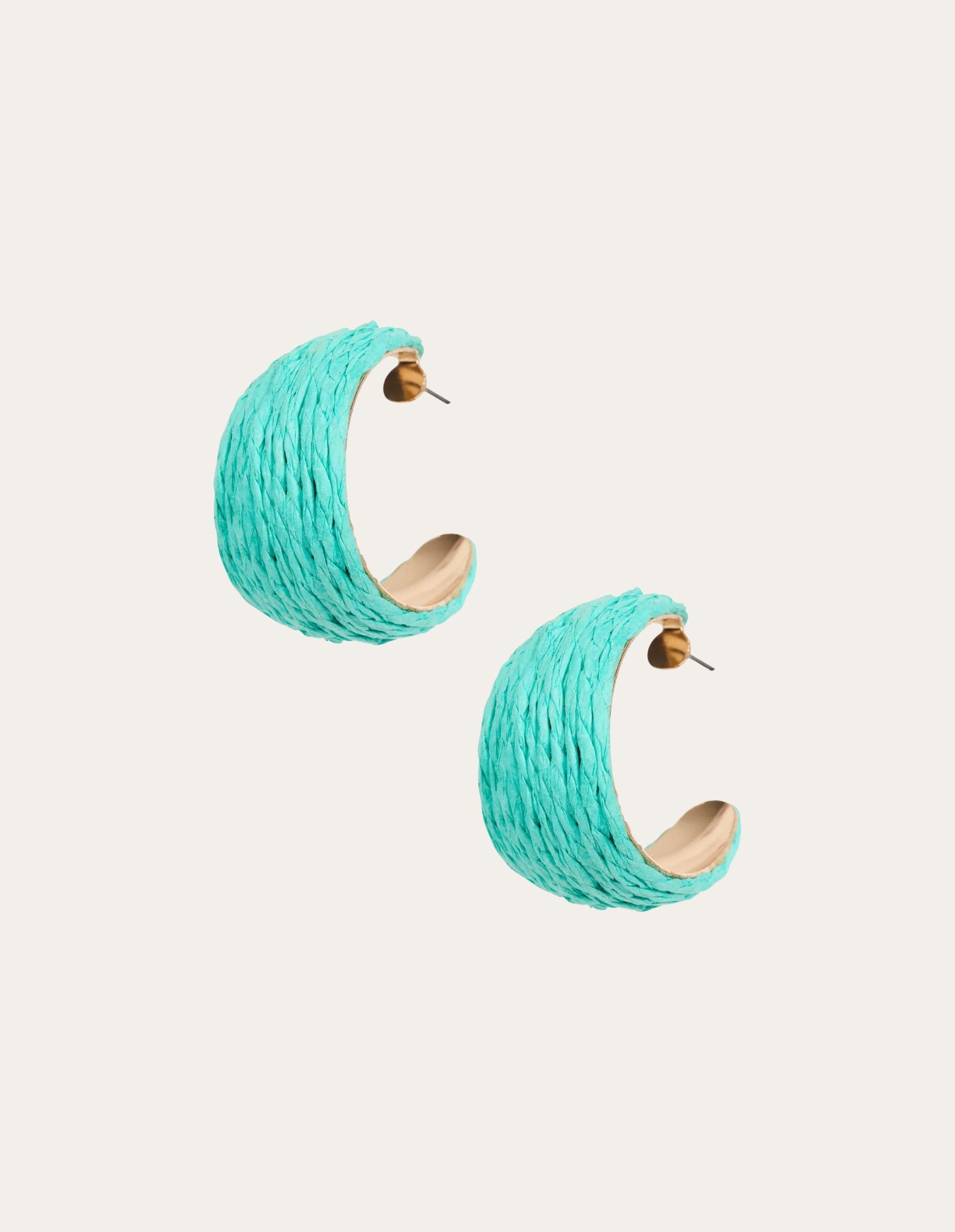 Baja Hoop Earring - Mint - Haven
