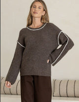 Bella Knit - Chocolate - Miss Marlow