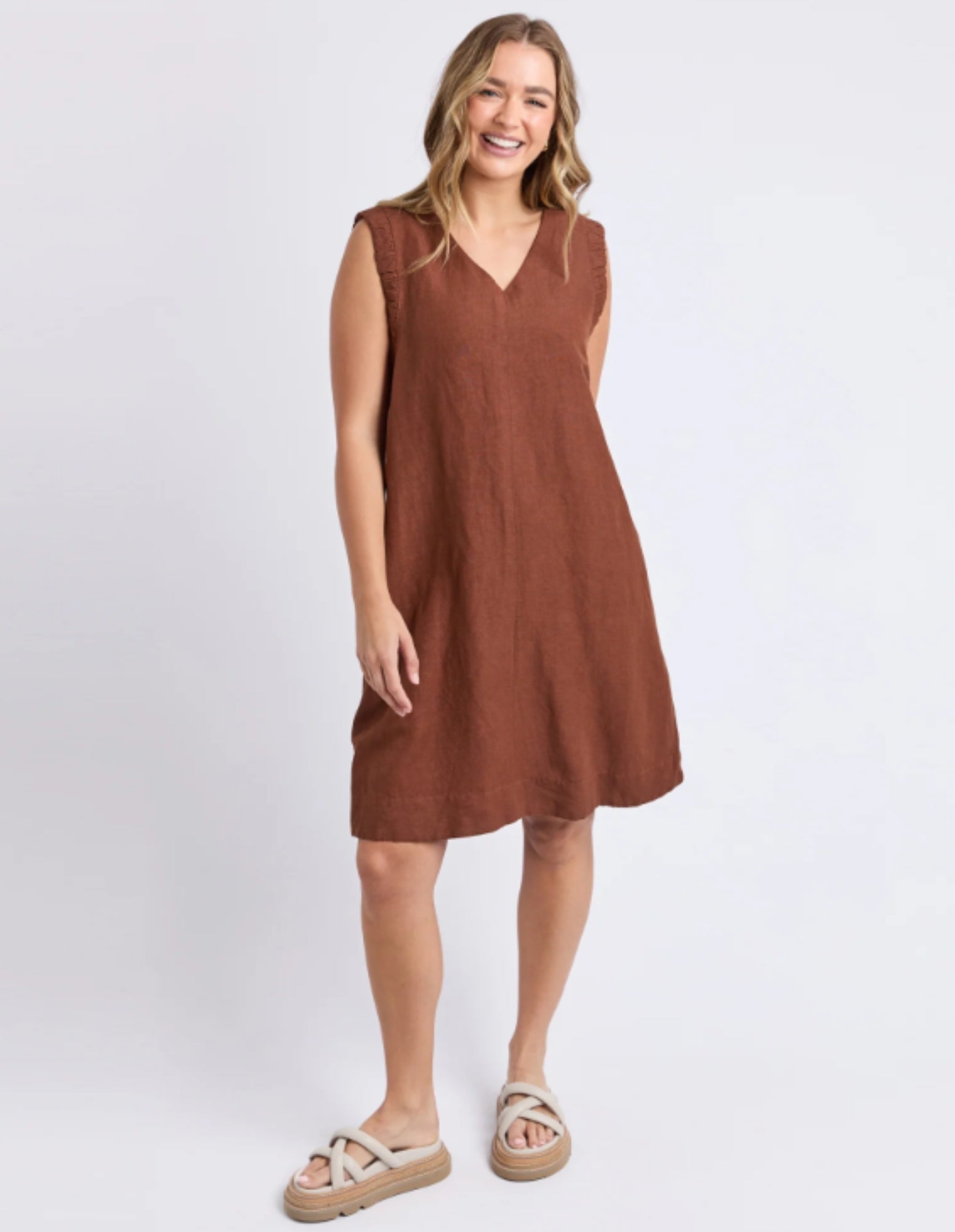 Bermuda Dress - Chocolate - Foxwood - FUDGE Gifts Home Lifestyle
