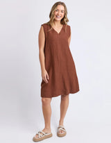 Bermuda Dress - Chocolate - Foxwood