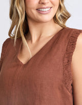 Bermuda Dress - Chocolate - Foxwood