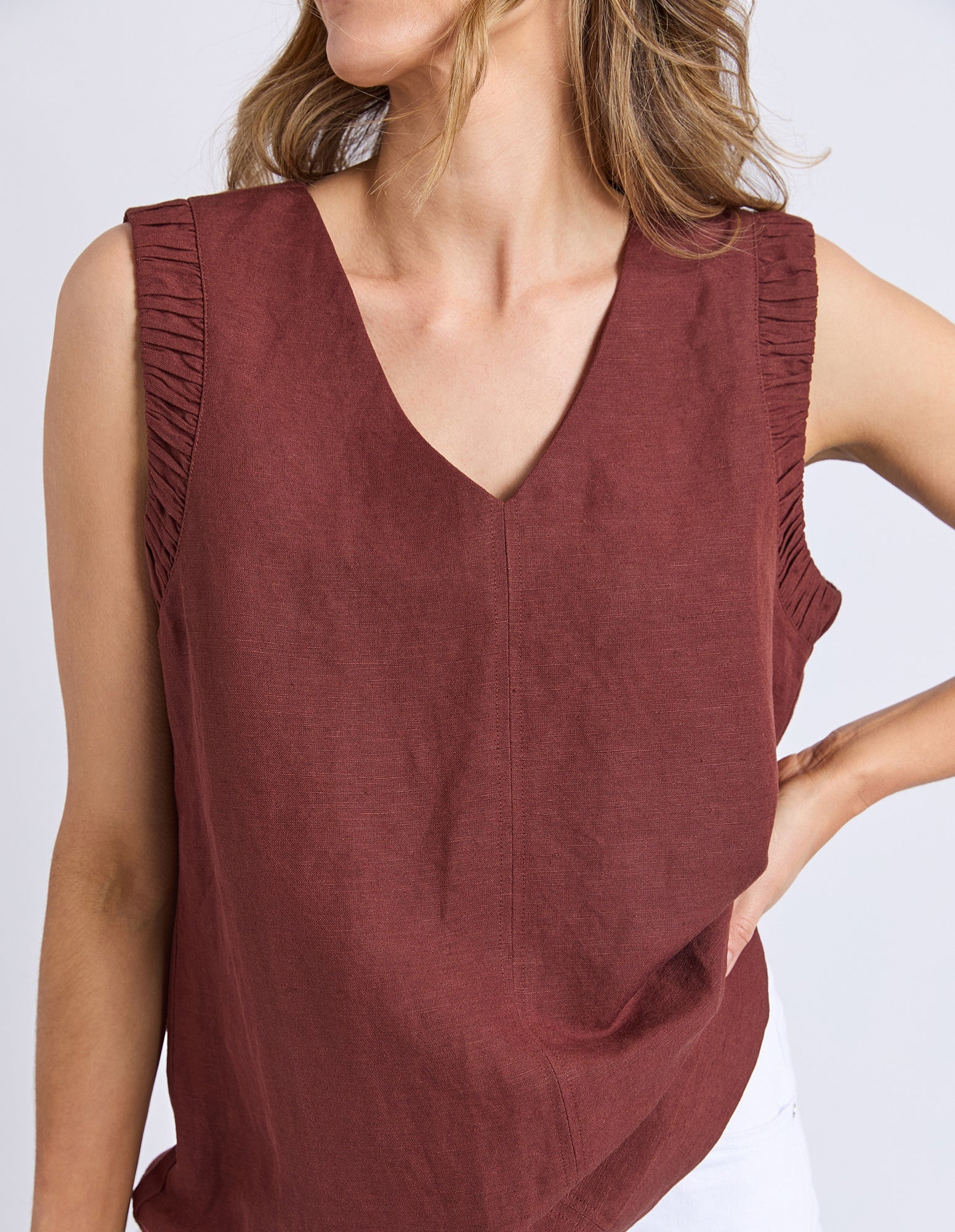 Bermuda Top - Foxwood