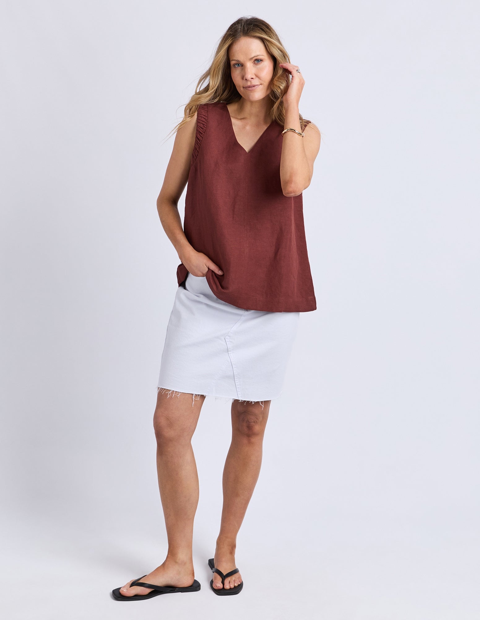 Bermuda Top - Foxwood