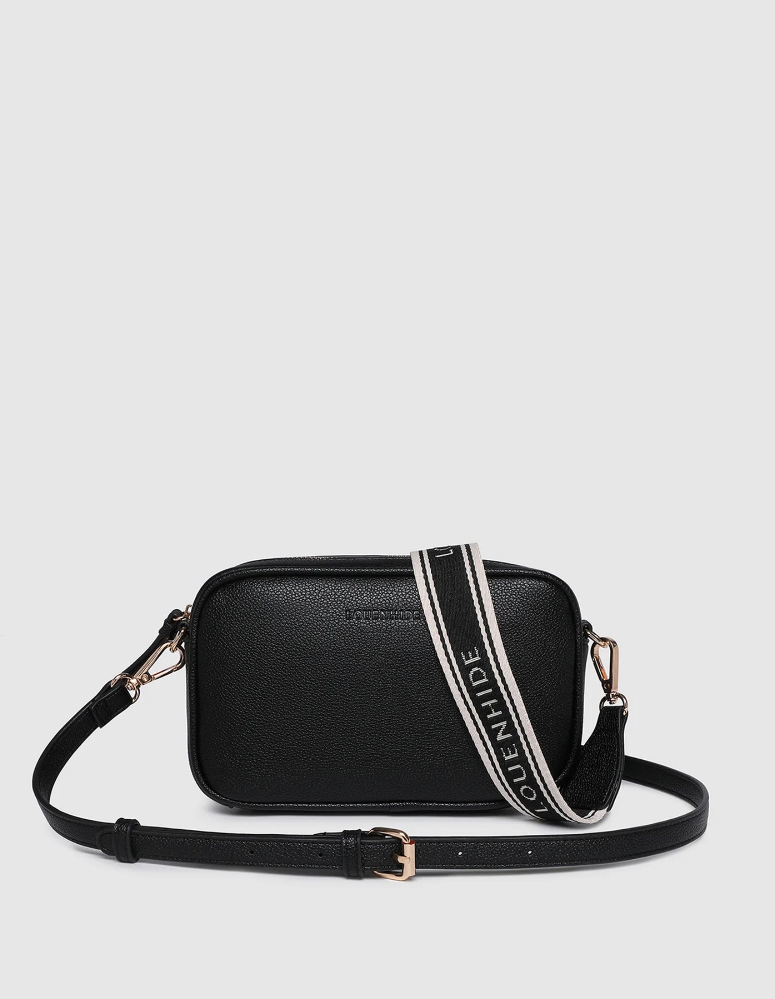 Bianca Crossbody Bag - Black - Louenhide - FUDGE Gifts Home Lifestyle