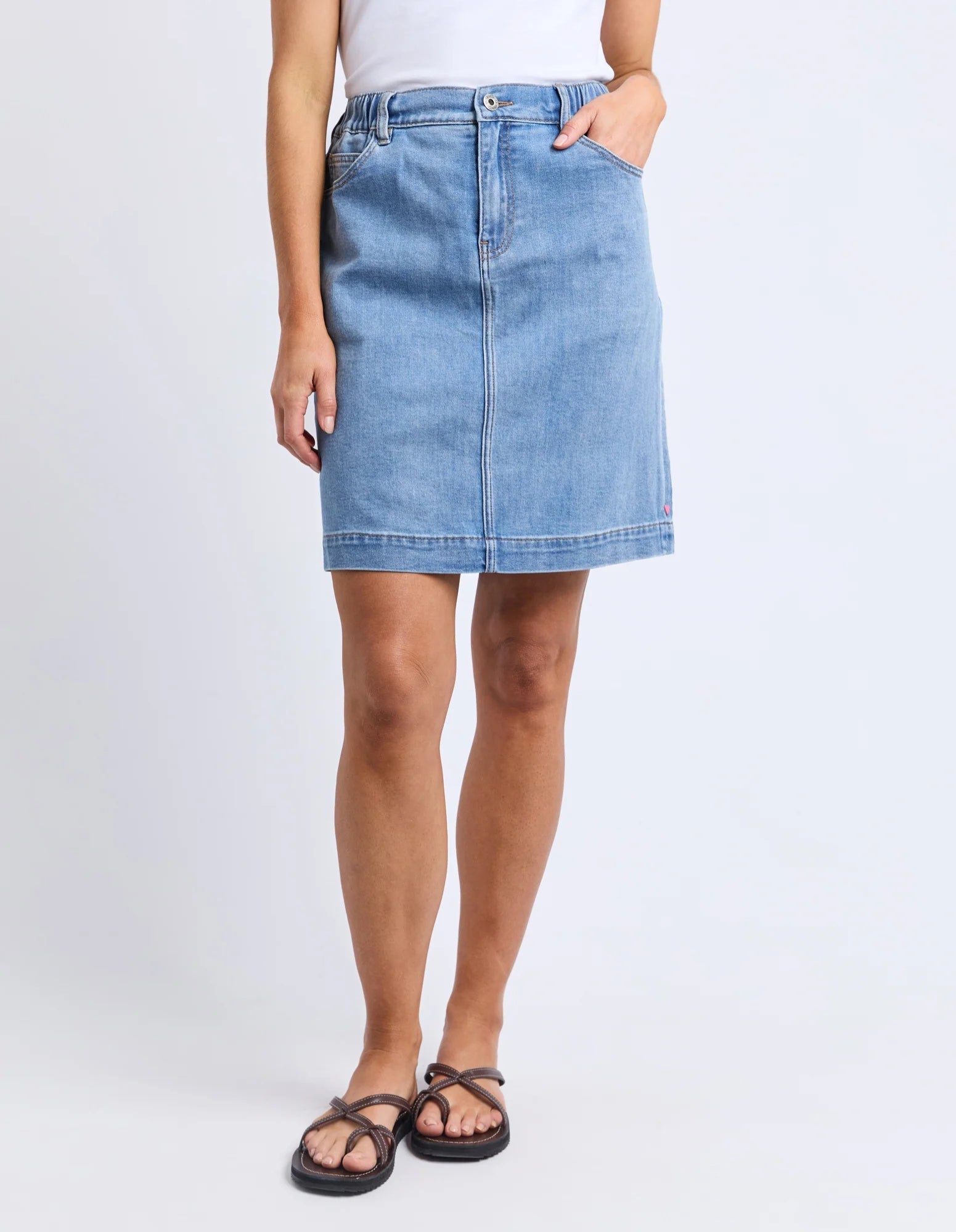 Birdie Denim Skirt - Elm Lifestyle