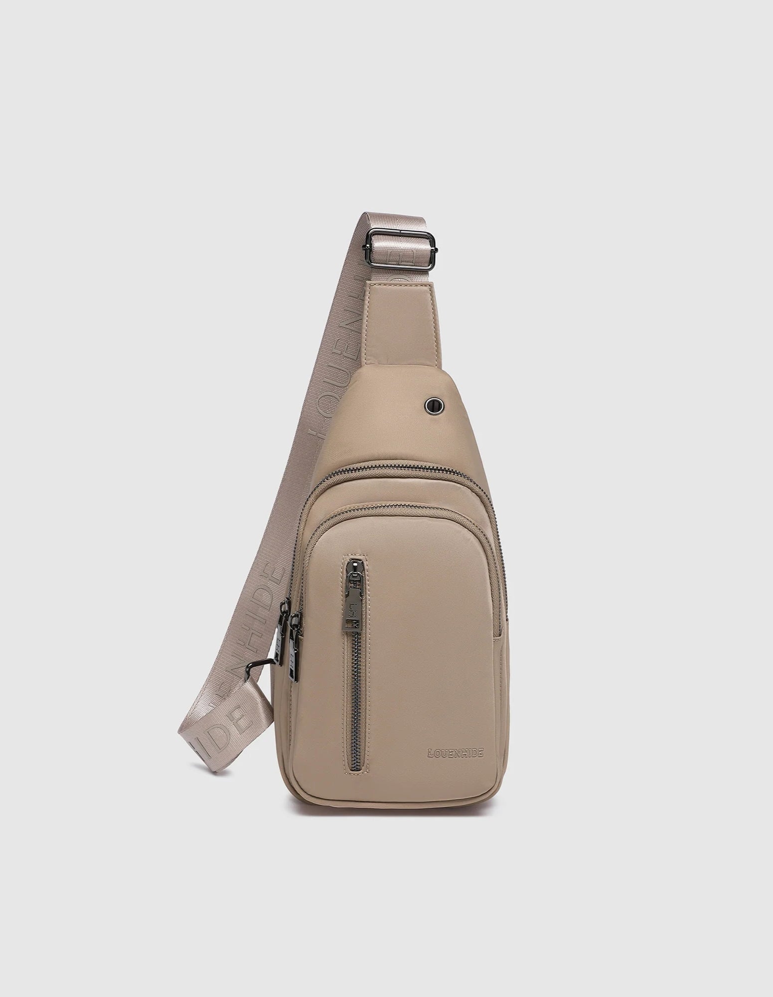 Boyd Nylon Sling Bag - Mocha - Louenhide