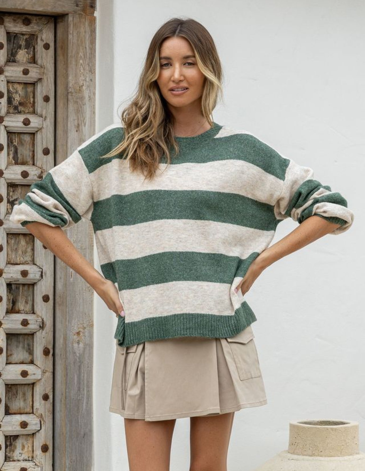 Brady Bunch Stripe Knit - Miss Marlow