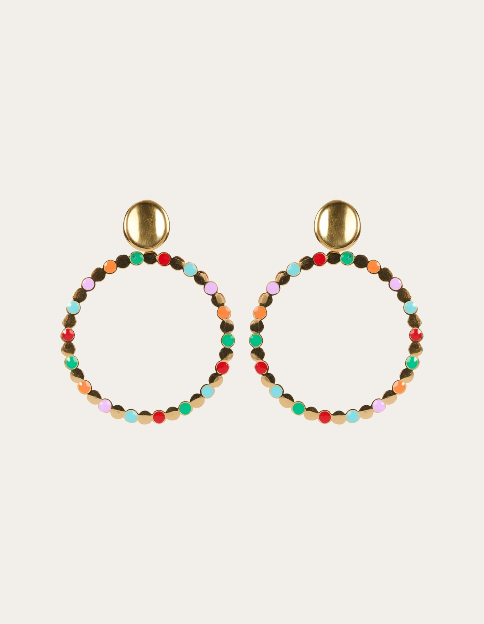 Brasilia Mix Earring - Circle - Haven