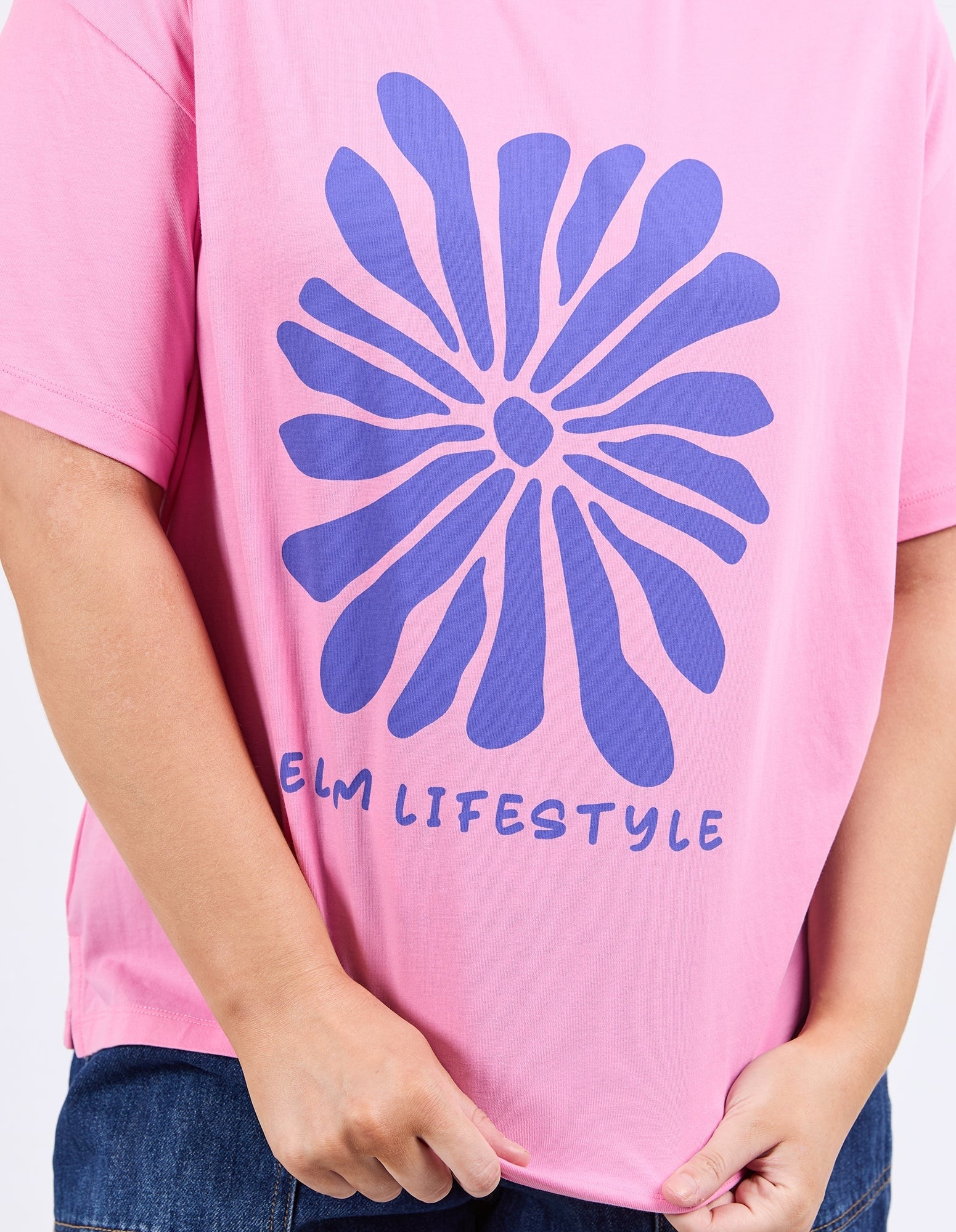 Camelia Tee - Chateau Rose - Elm Lifestyle