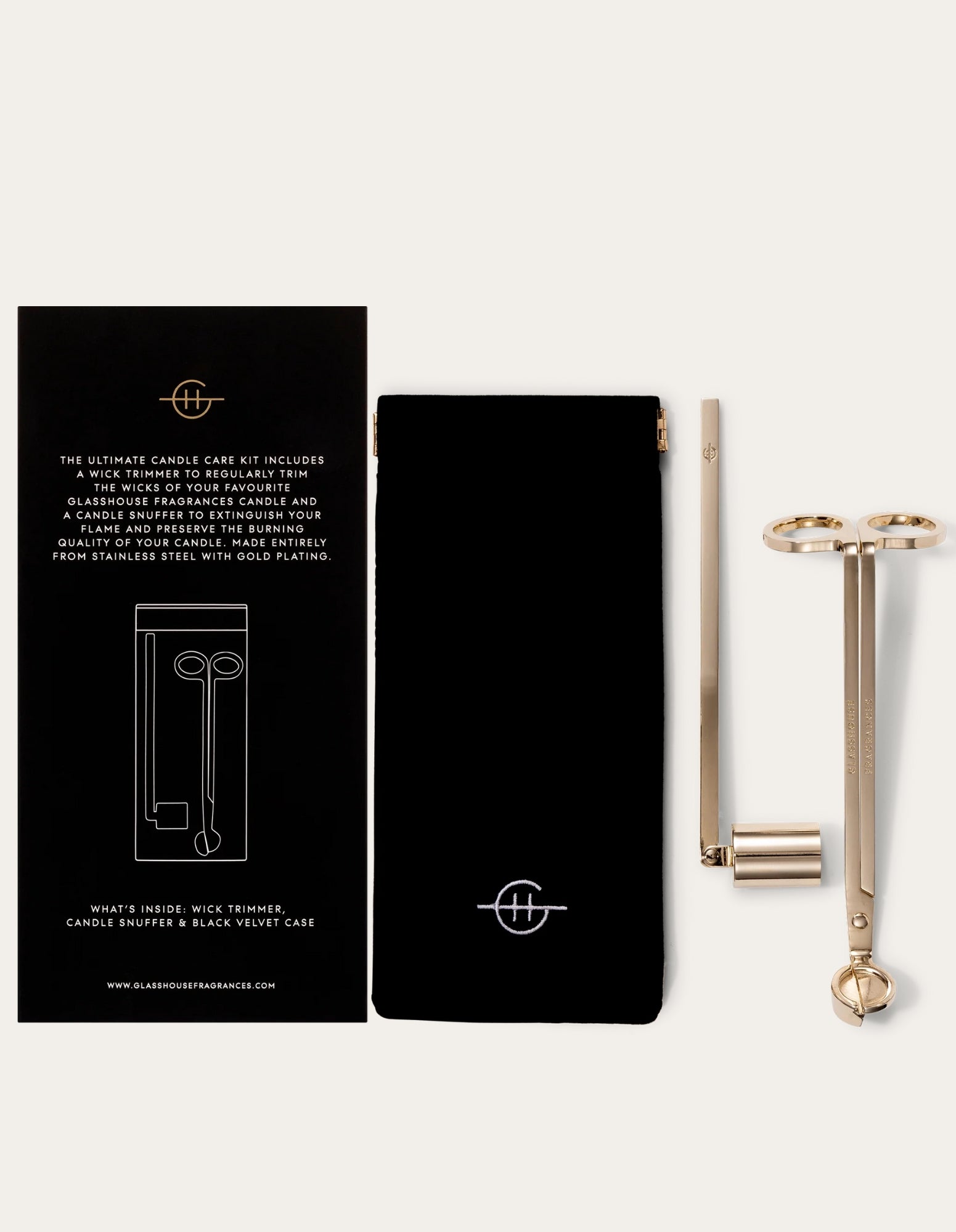 Candle Care Set - Glasshouse Fragrances