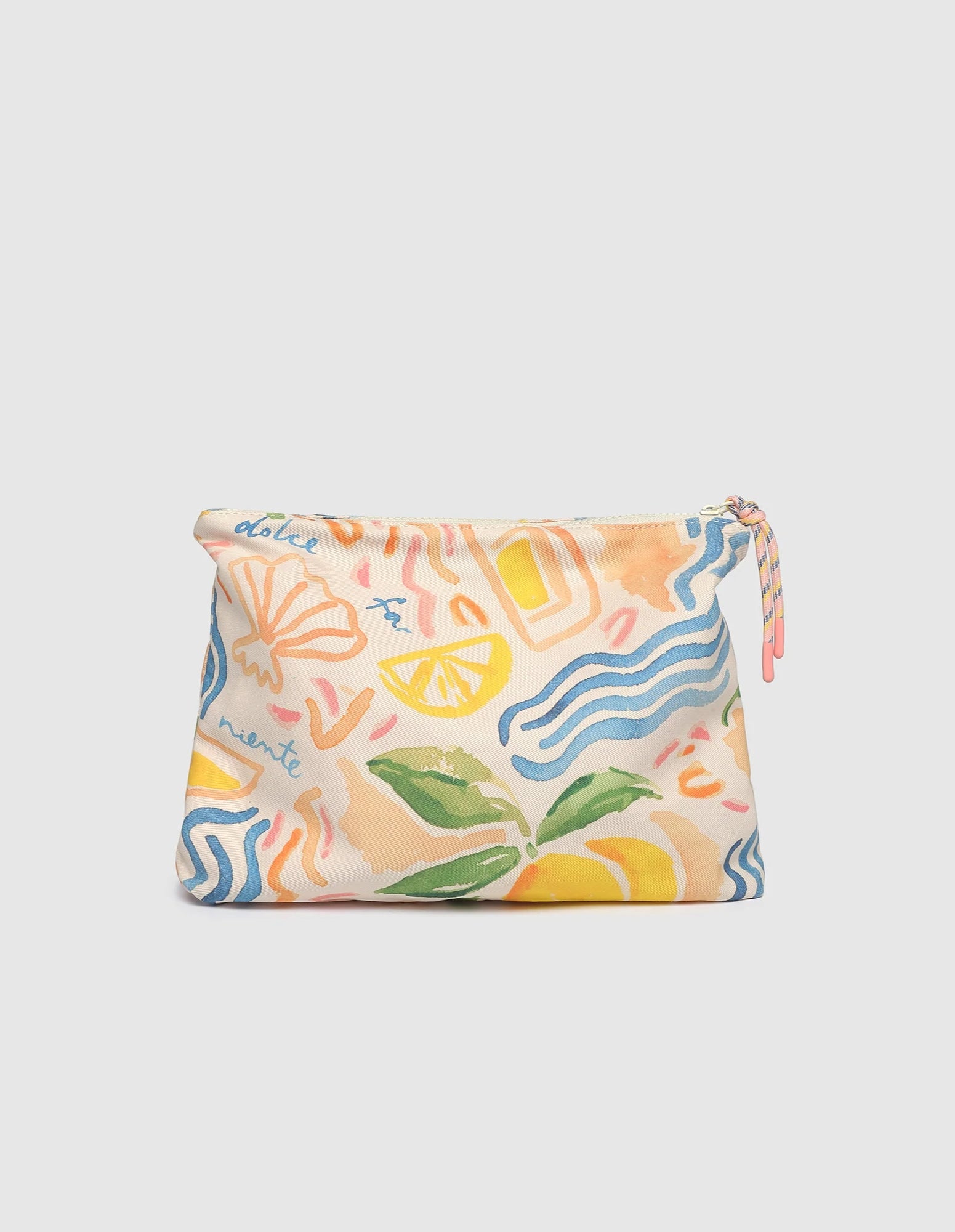 Carly Pouch - Lemon Print - Louenhide