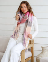Chunky Check Scarf - Fudge Gifts - FUDGE Gifts Home Lifestyle