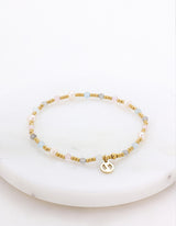 Denver Bracelet- Sea/Gold - Zafino