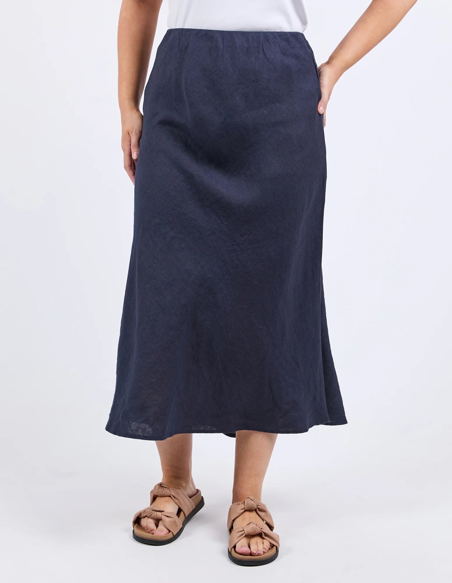 Eleni Skirt - Dark Sapphire - Elm Lifestyle