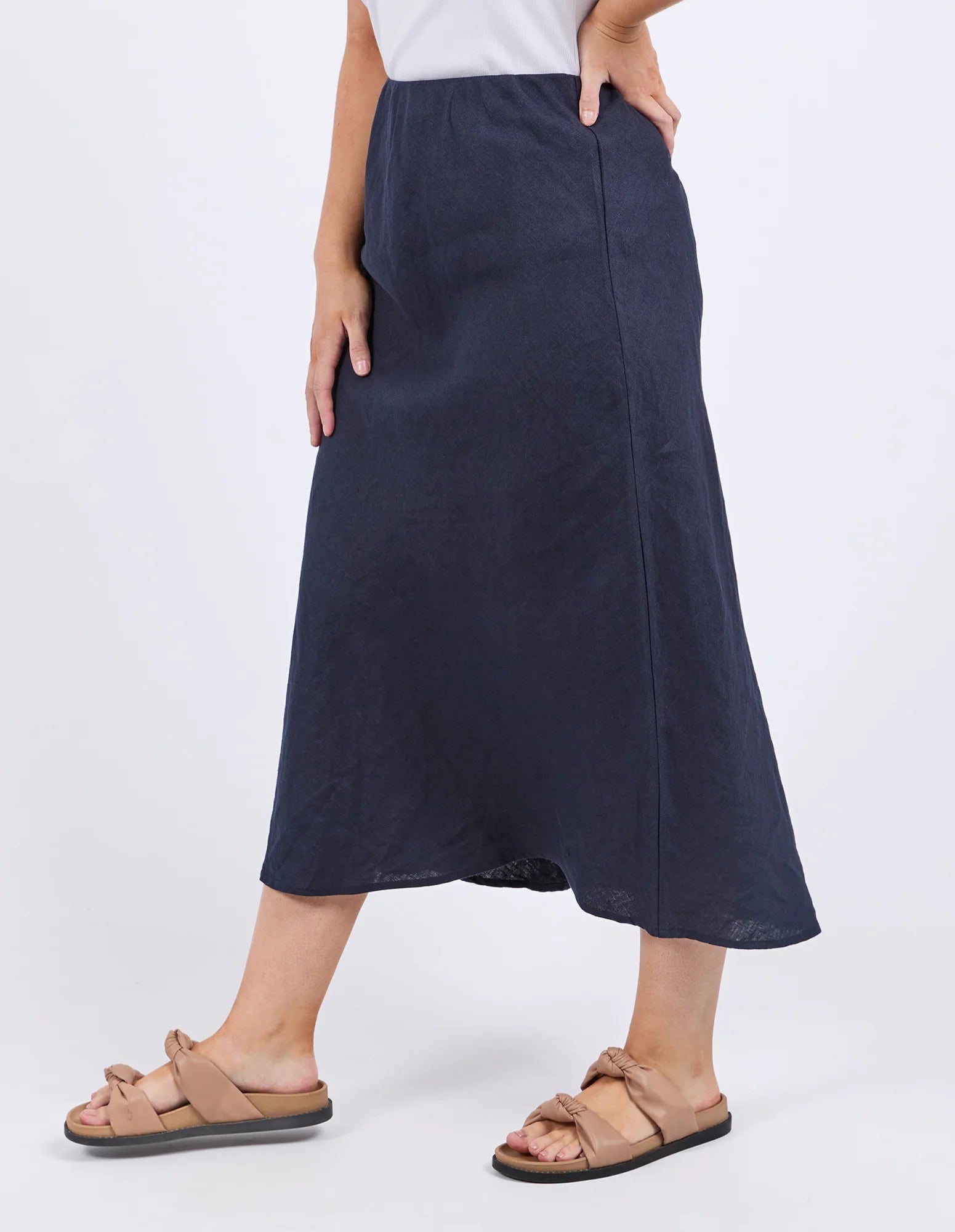 Eleni Skirt - Dark Sapphire - Elm Lifestyle