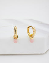 Emery Earring - Gold/Pink - Zafino