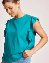 Francia Frill Tank - Eb&Ive