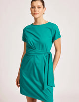 Francia Tie Dress - Lagoon - Eb&Ive