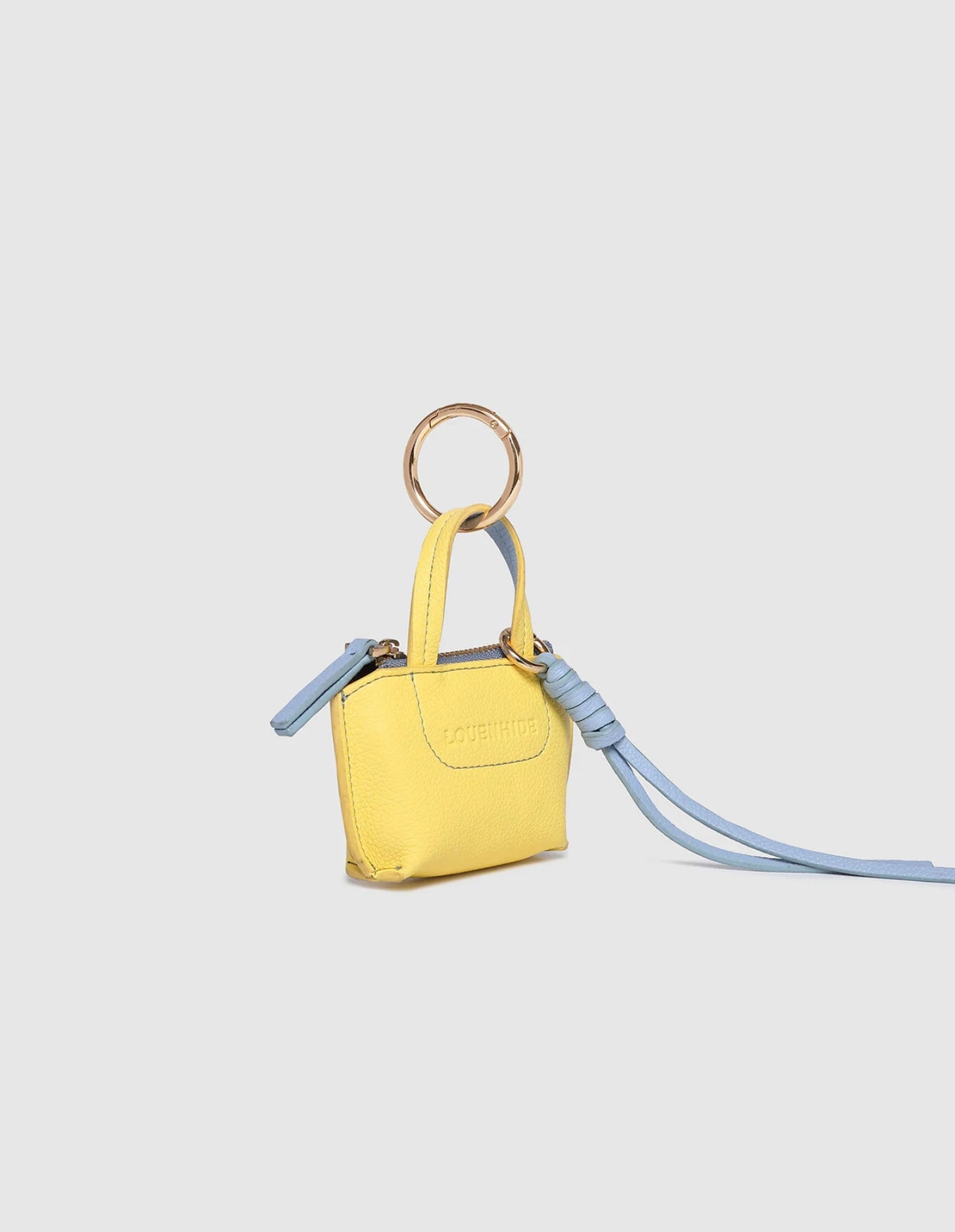 Gina Bag Charm - Lemon - Louenhide