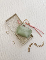 Gina Bag Charm - Sage Green - Louenhide