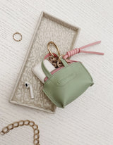 Gina Bag Charm - Sage Green - Louenhide