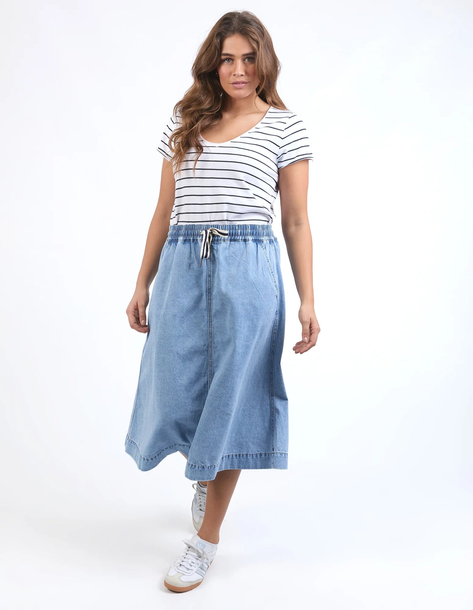 Greta Denim Skirt - Elm Lifestyle