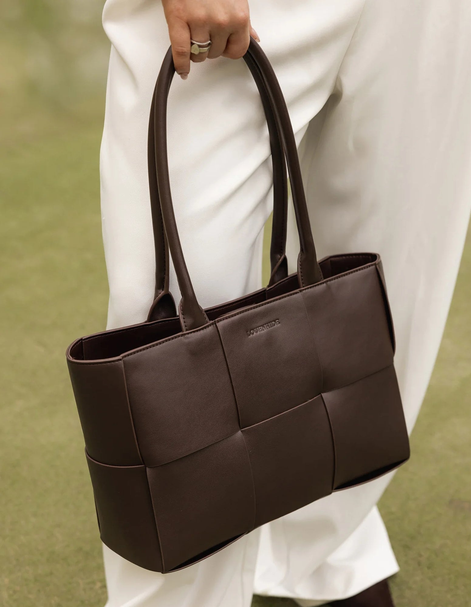 Gwen Handbag - Chocolate - Louenhide