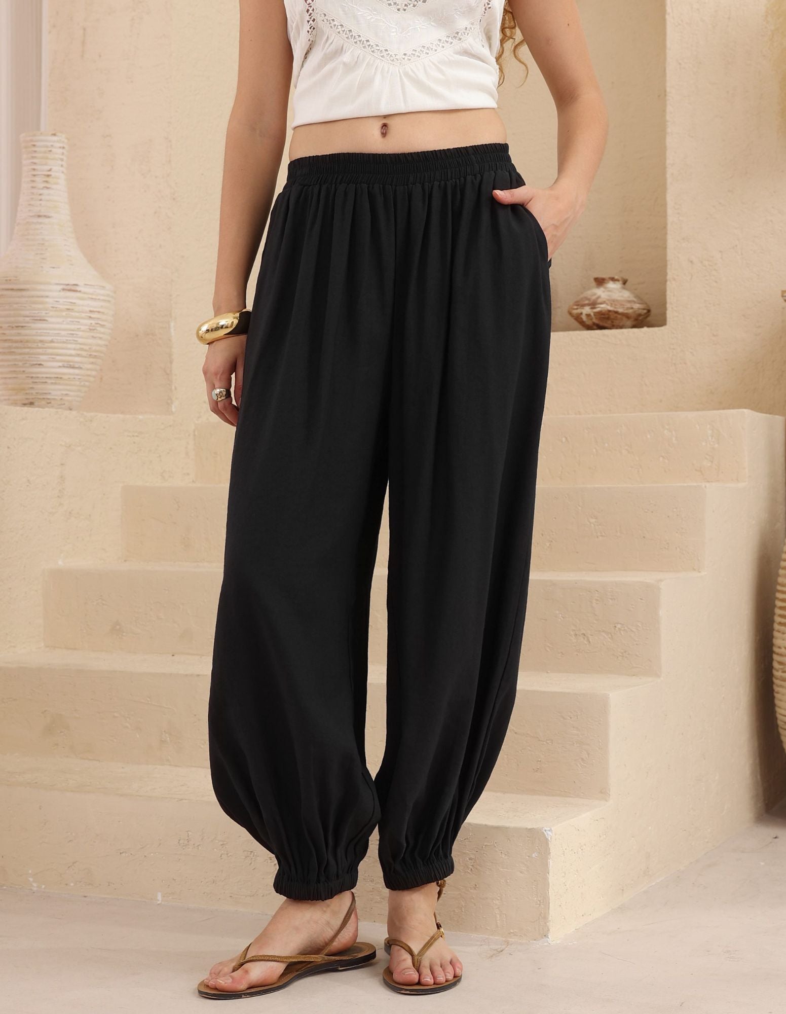 Gypsy Relaxed Pant - Iris Maxi