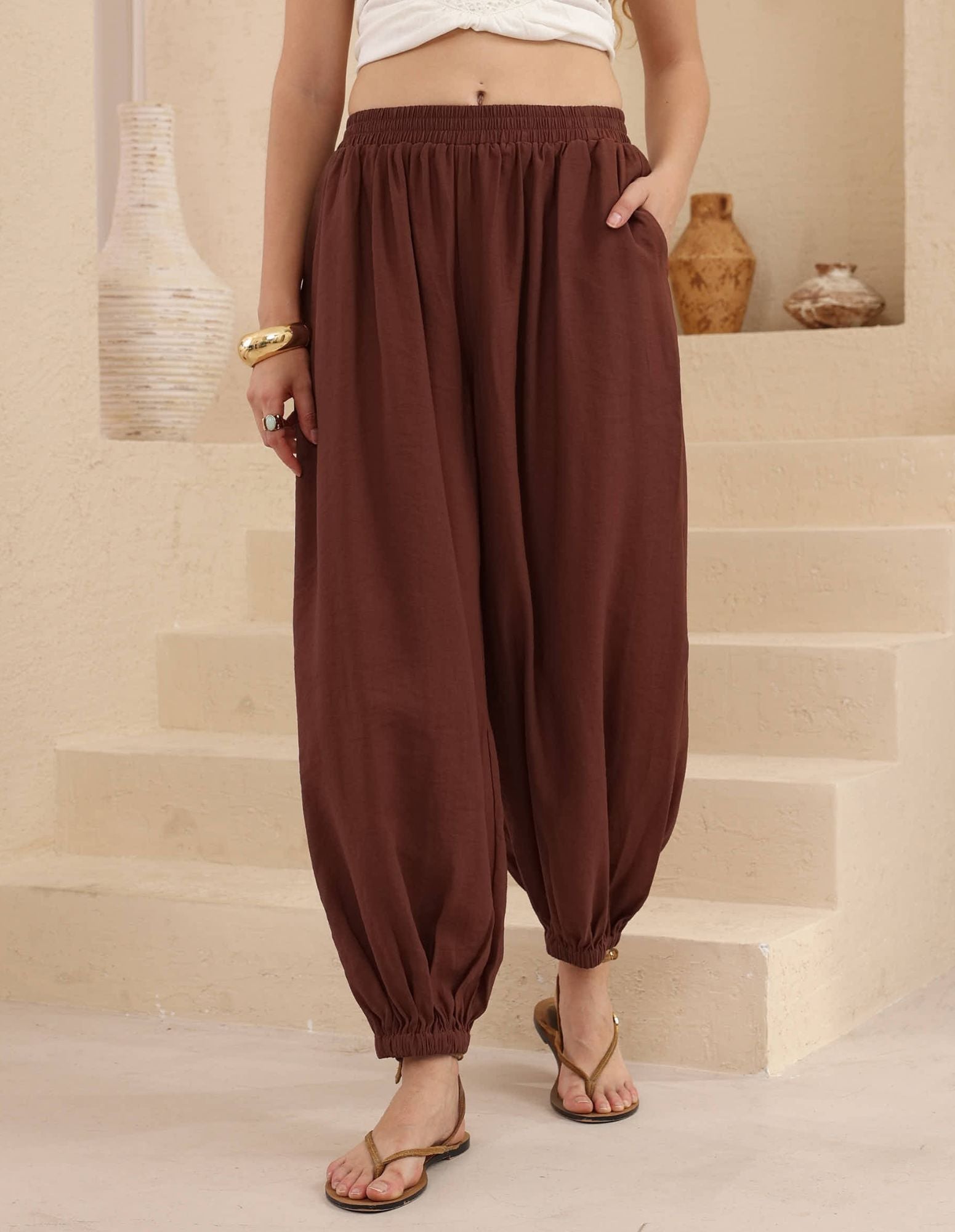 Gypsy Relaxed Pant - Iris Maxi