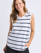 Halli Tank - Stripe - Elm Lifestyle
