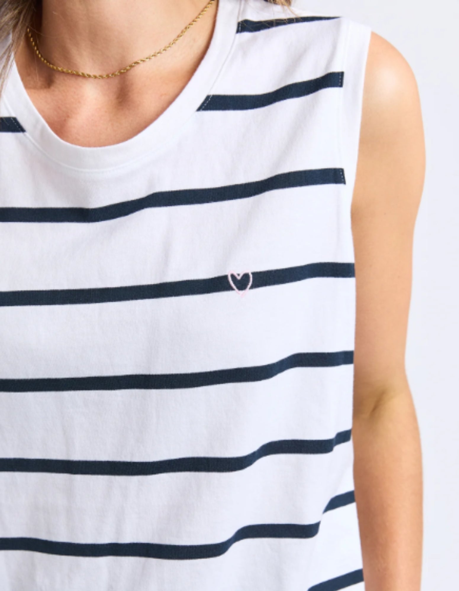 Halli Tank - Stripe - Elm Lifestyle
