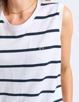 Halli Tank - Stripe - Elm Lifestyle